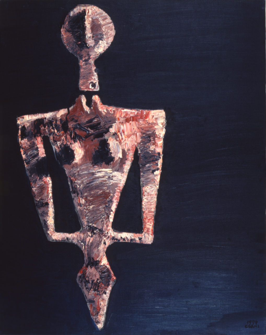 尾﨑悌之助《原始への夢》1979 鳥取県立美術館