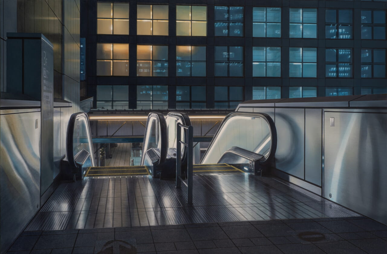 平久弥《Escalator#33》2022 Yoshiaki Inoue Gallery
