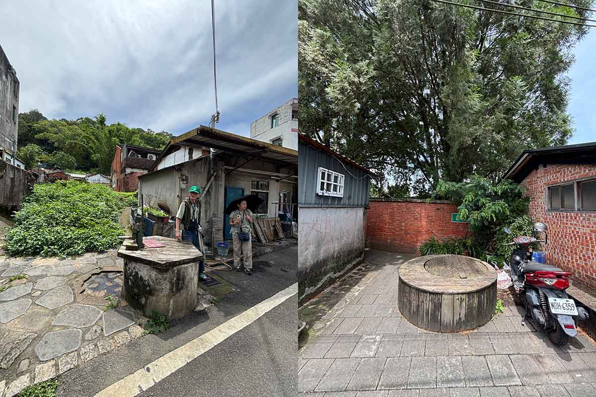 街中の井戸その１とその２。