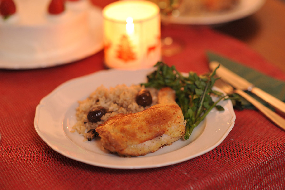 クリスマスチキン