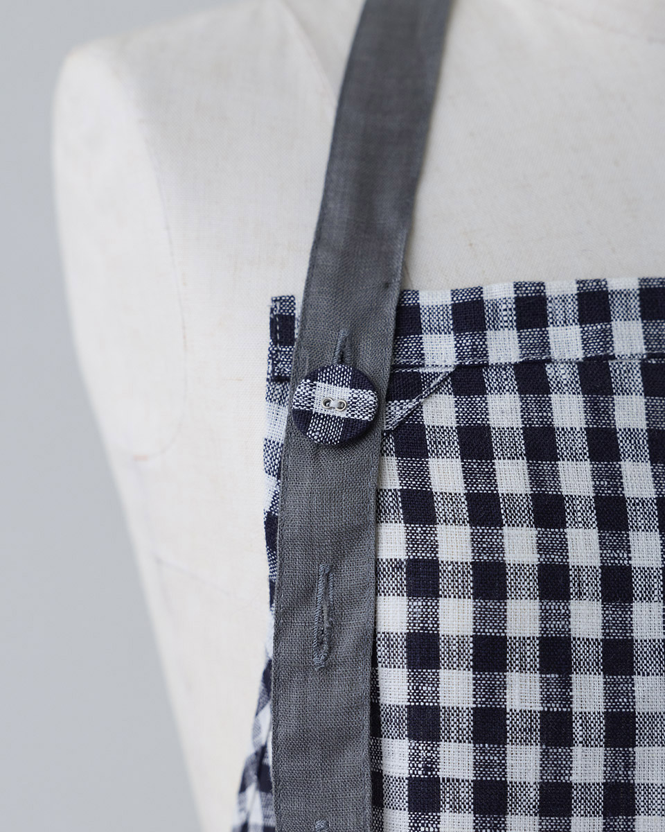 petit tablier　BISTRO CHECK