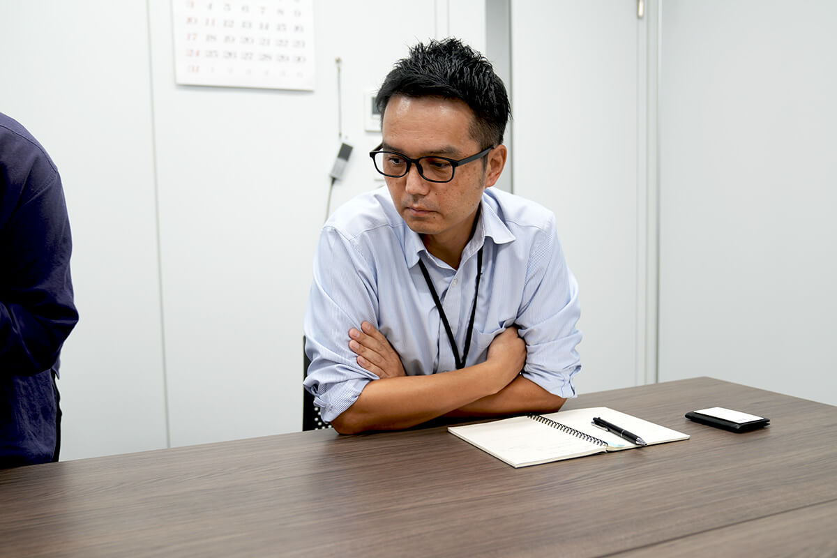 ▲精興社・伊藤さん。