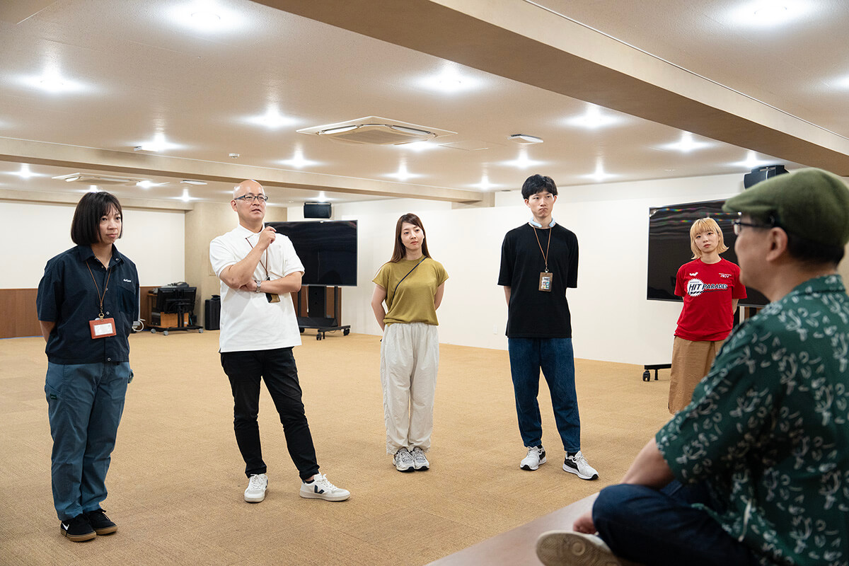 ▲この日の参加者は、監督とマネージャーを抜いて、総勢５名でした。