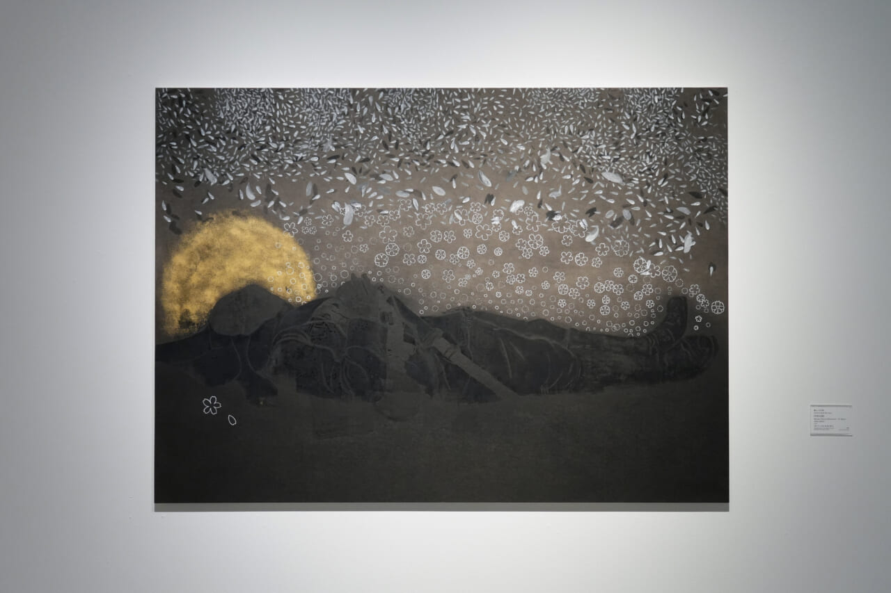 毒山凡太朗《令和之桜》2020　作家蔵