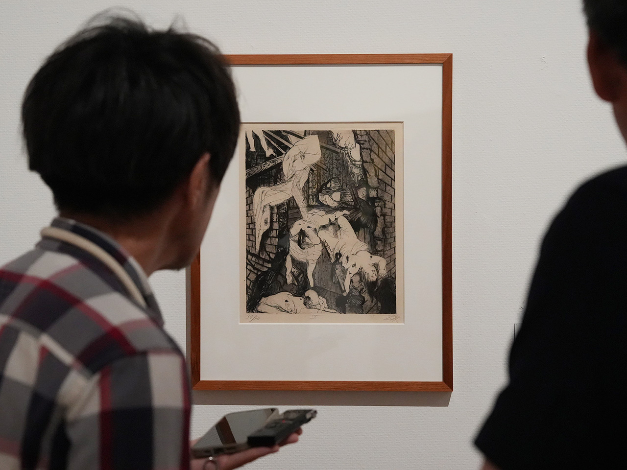 オットー・ディックス〈戦争〉《被爆した家（トゥールネー）》1924年　愛知県美術館蔵 © VG BILD-KUNST, Bonn & JASPAR, Tokyo, 2025 C5158