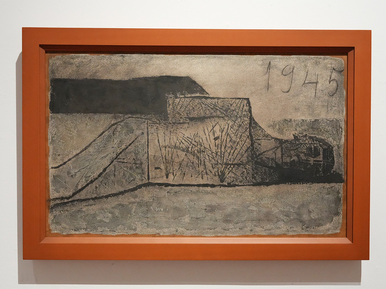 香月泰男《1945》1959年　山口県立美術館蔵