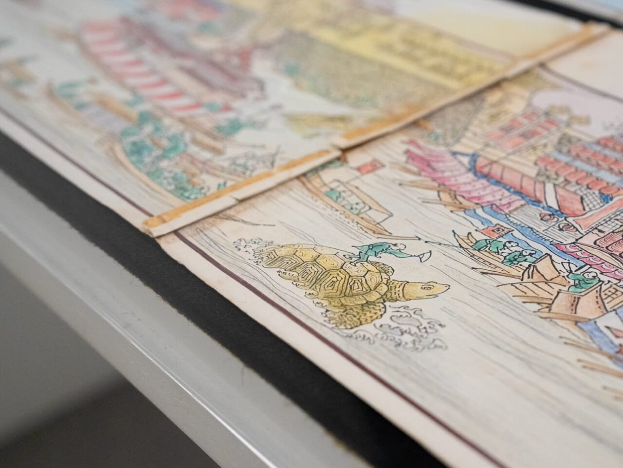 入野忠芳《広島拘置所壁画》原画（部分）1989