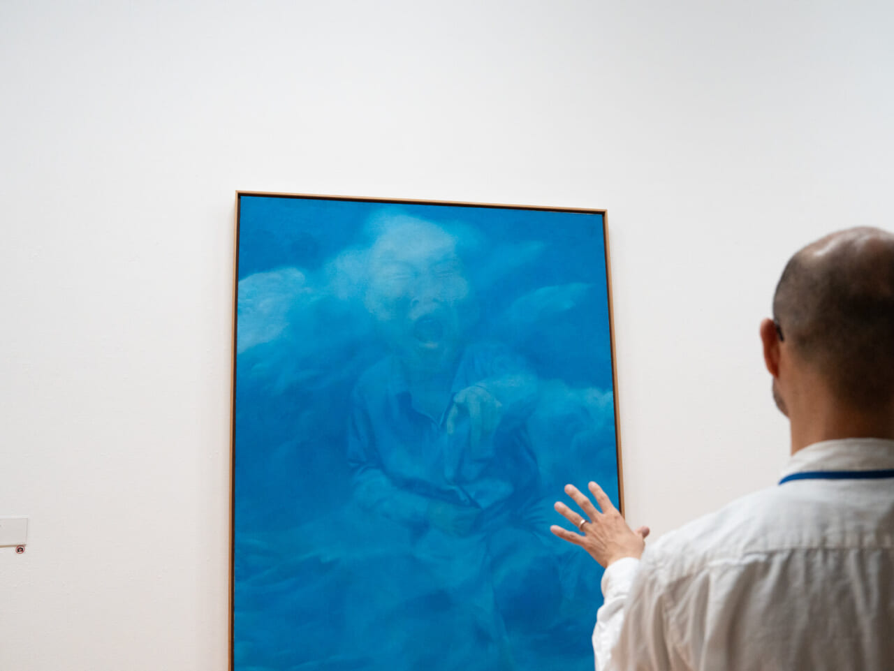 方力鈞《96・NO.1》（部分）1996