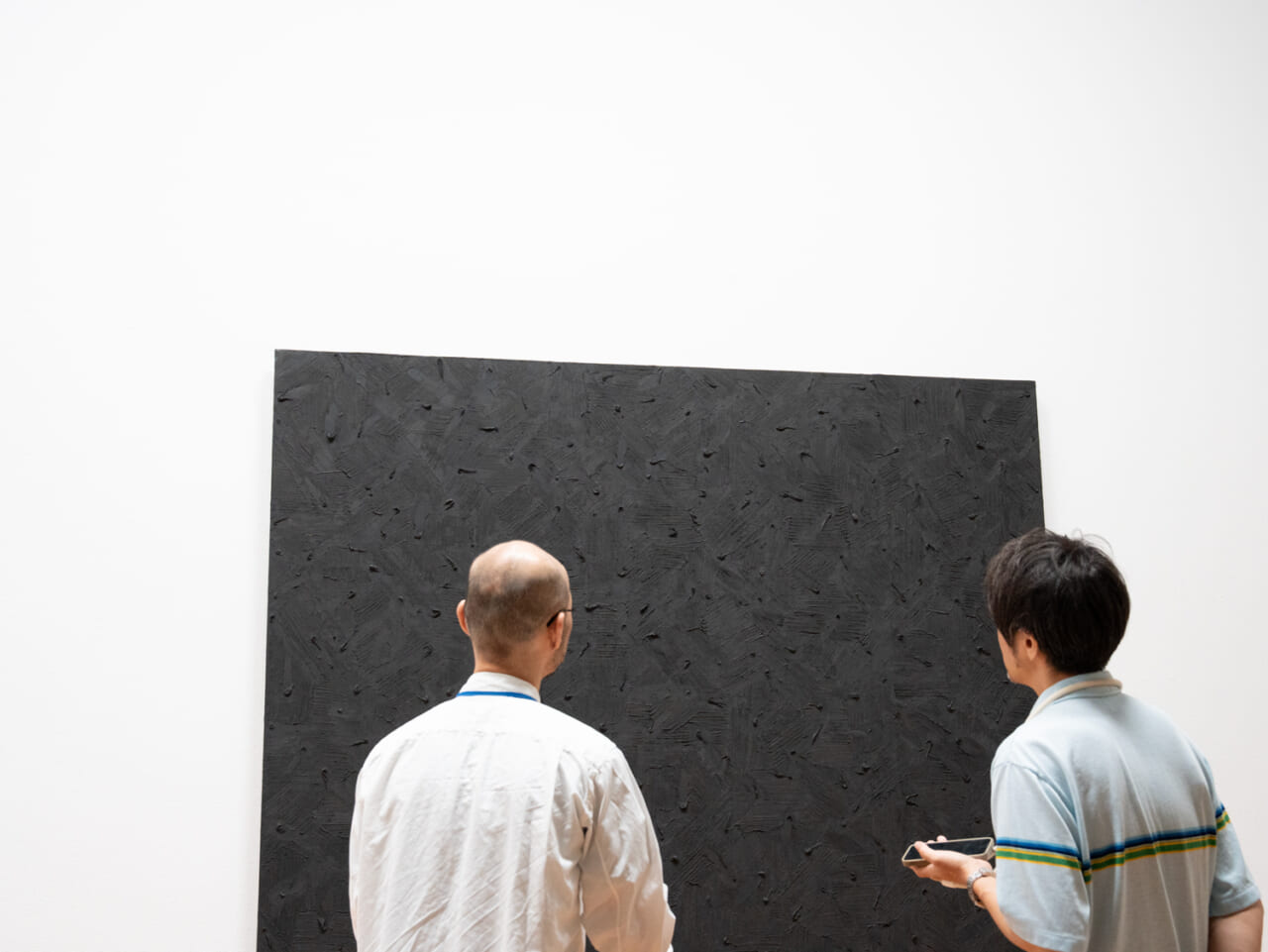 朴栖甫《描法 NO.871230》（部分）1987