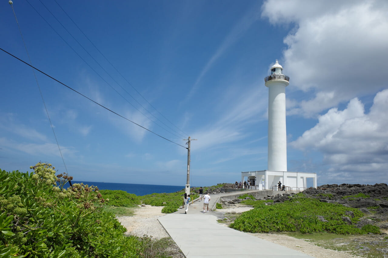 残波岬　撮影：今日マチ子