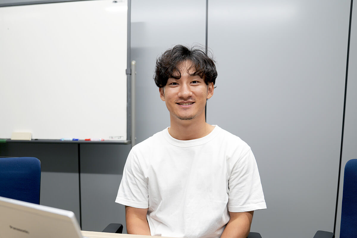 ▲安田不動産・林さん。