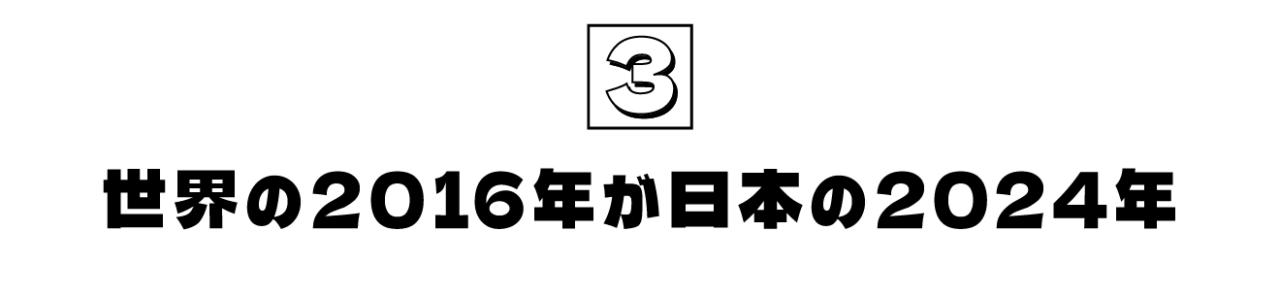 第3回  世界の2016年が日本の2024年