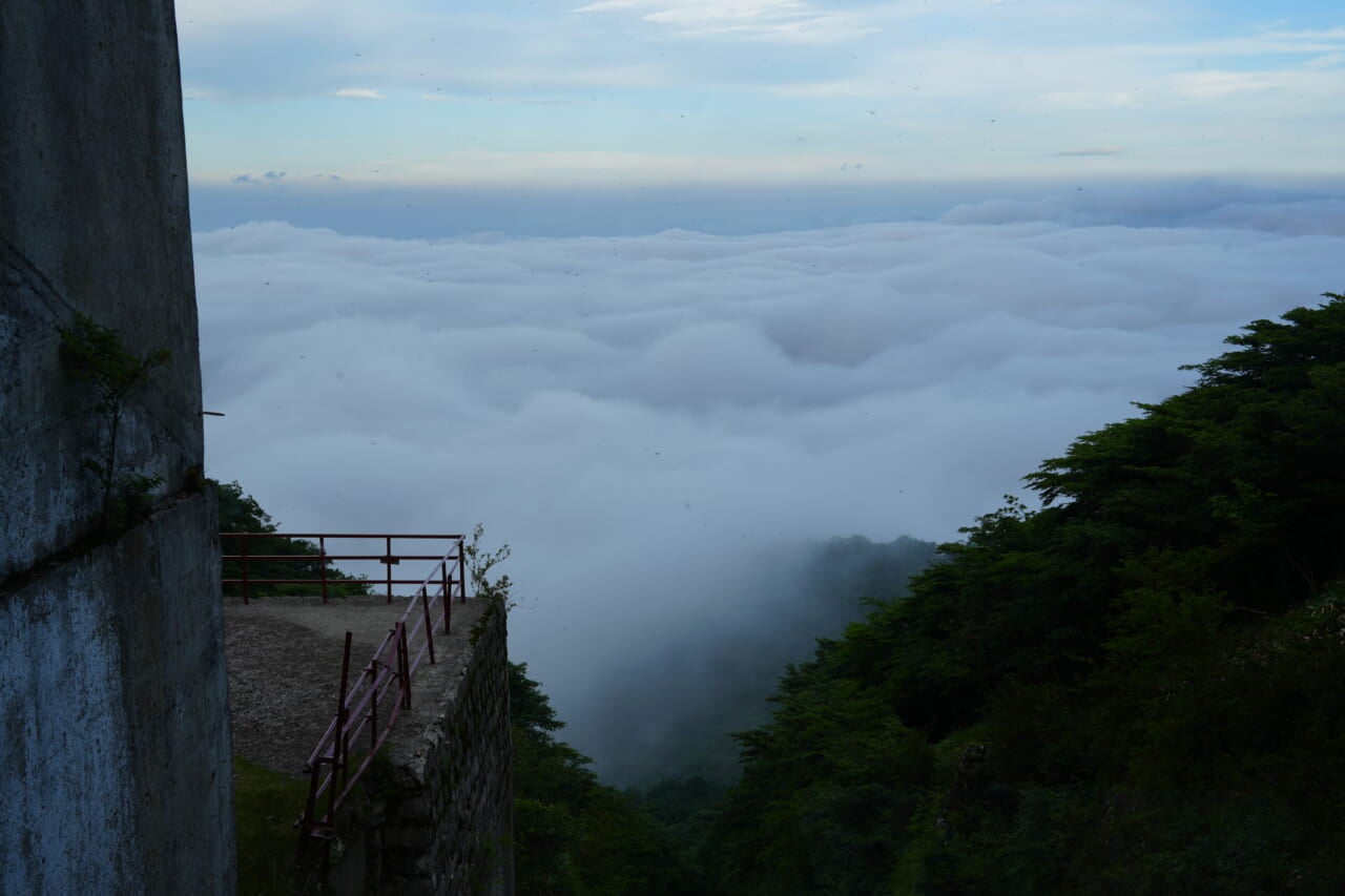 「ほぼの駅 AKAGI」のある赤城山頂・鳥居峠からの眺め。