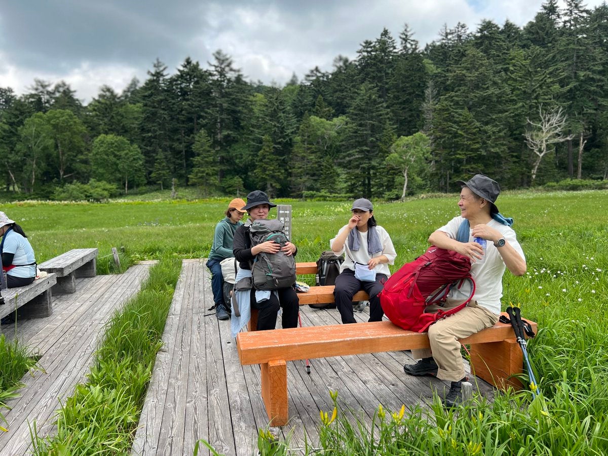 ほぼ日のコンテンツ「尾瀬からの手紙」より。
