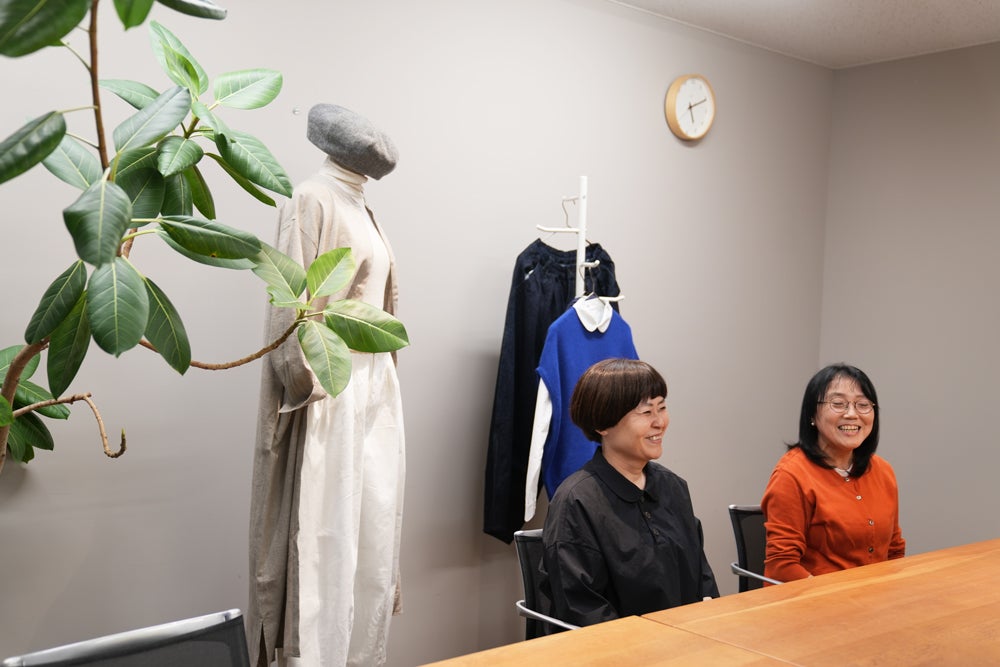 中川さん（左）と田中さん（右）。