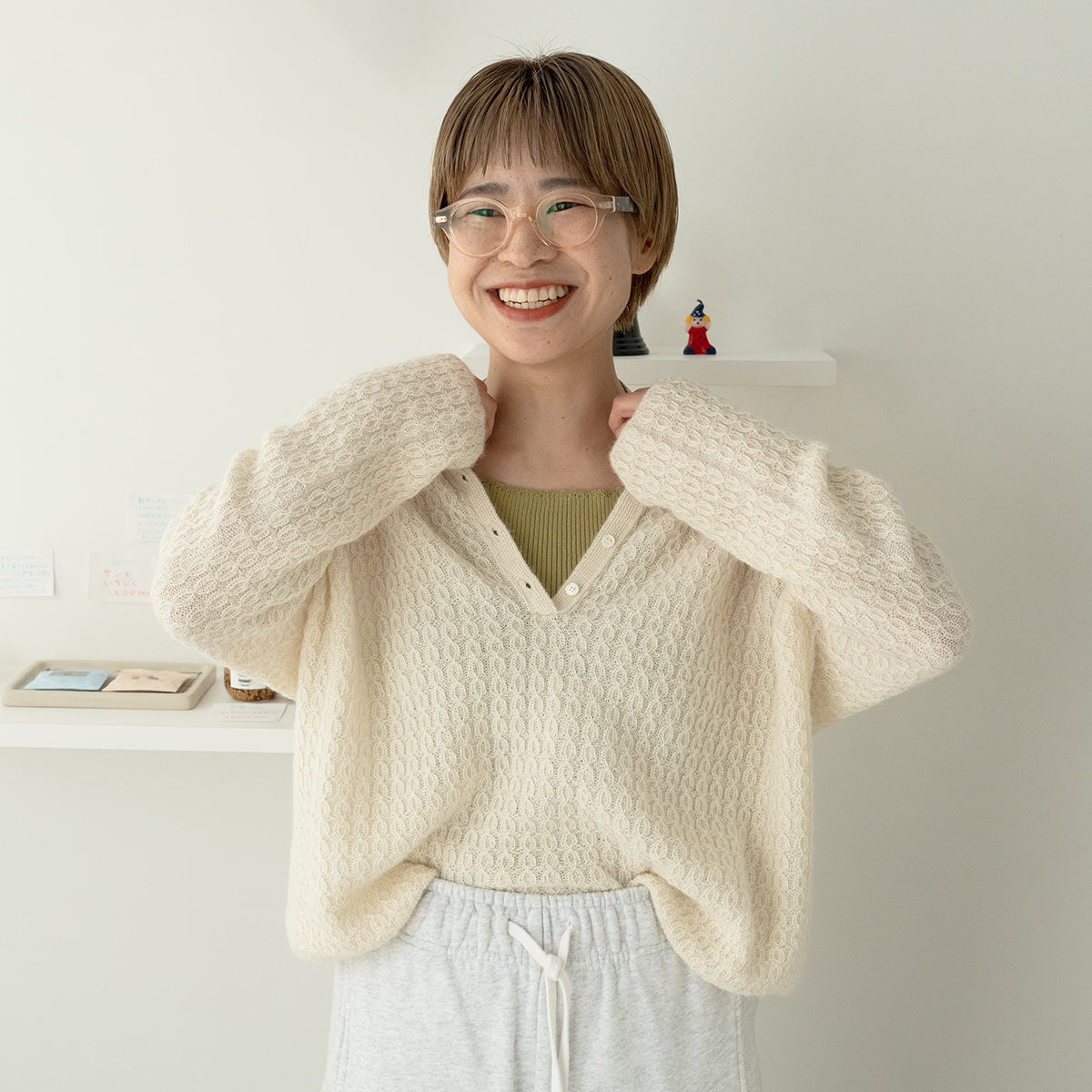 Miguel　アイボリー