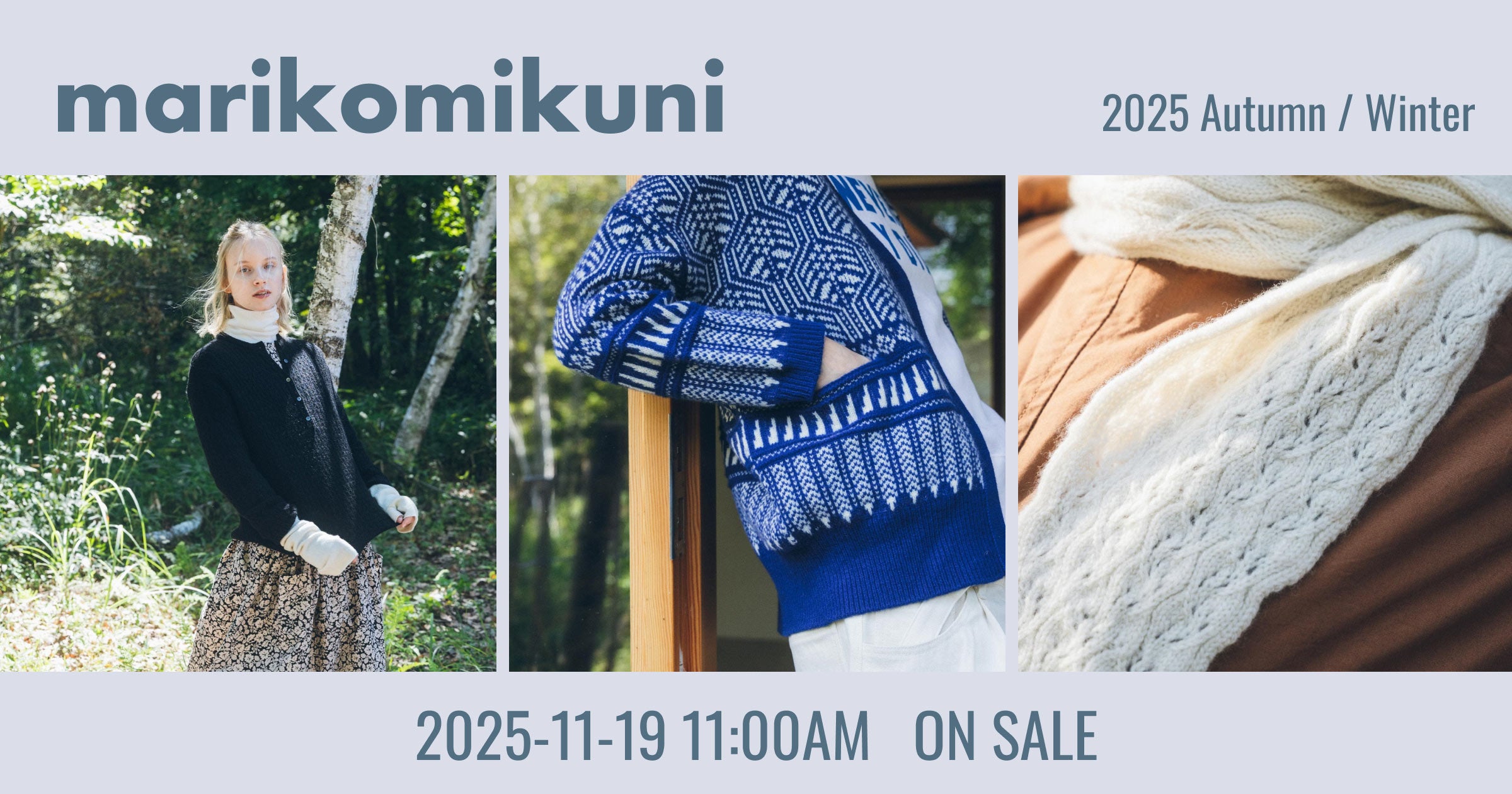 marikomikuni 2025 a/w Story & Snap – ほぼ日刊イトイ新聞 | 三國