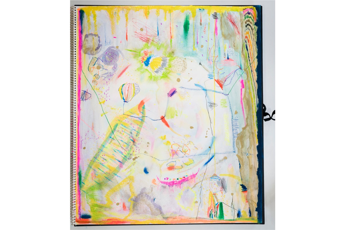 ▲絵が完成しました。