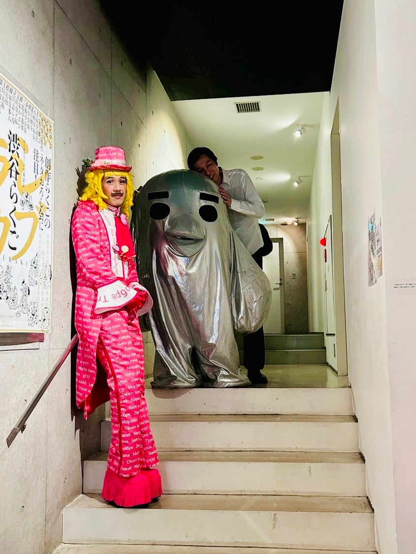 ▲マチオさん、シジュ、TOBIさんというめずらしい３人衆ショット。