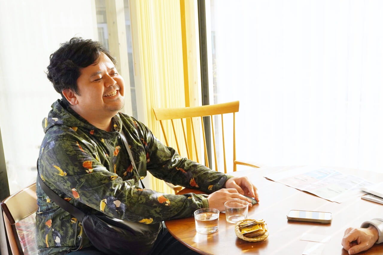 いつもにこやか、けんやさん