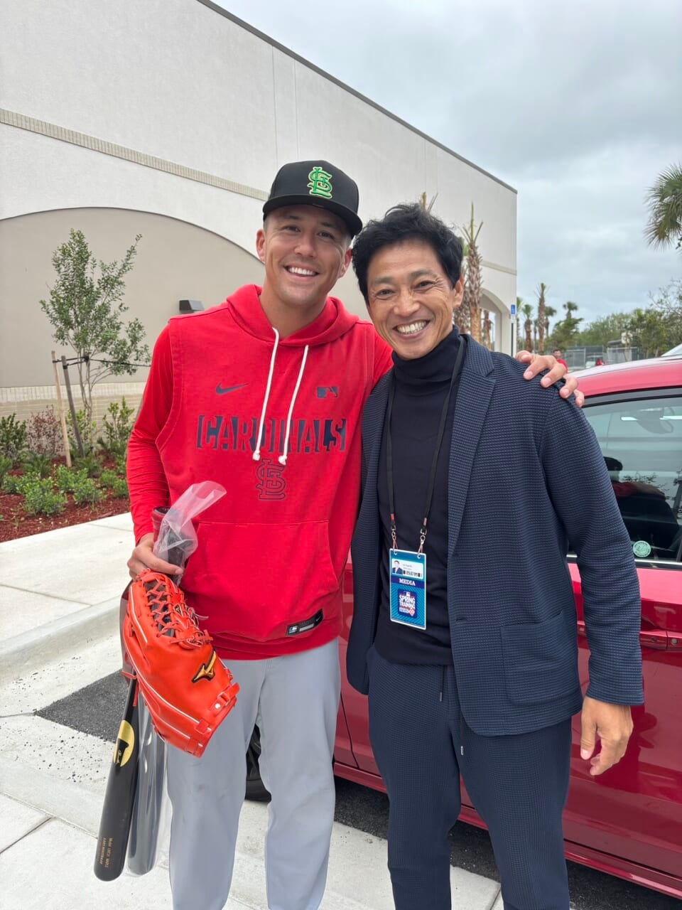 キャンプを巡って再会