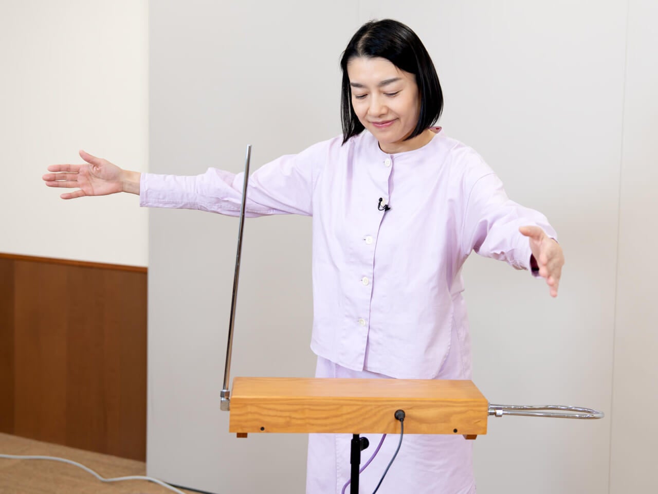 ▲このへんに見えない何かがあると思ってください。