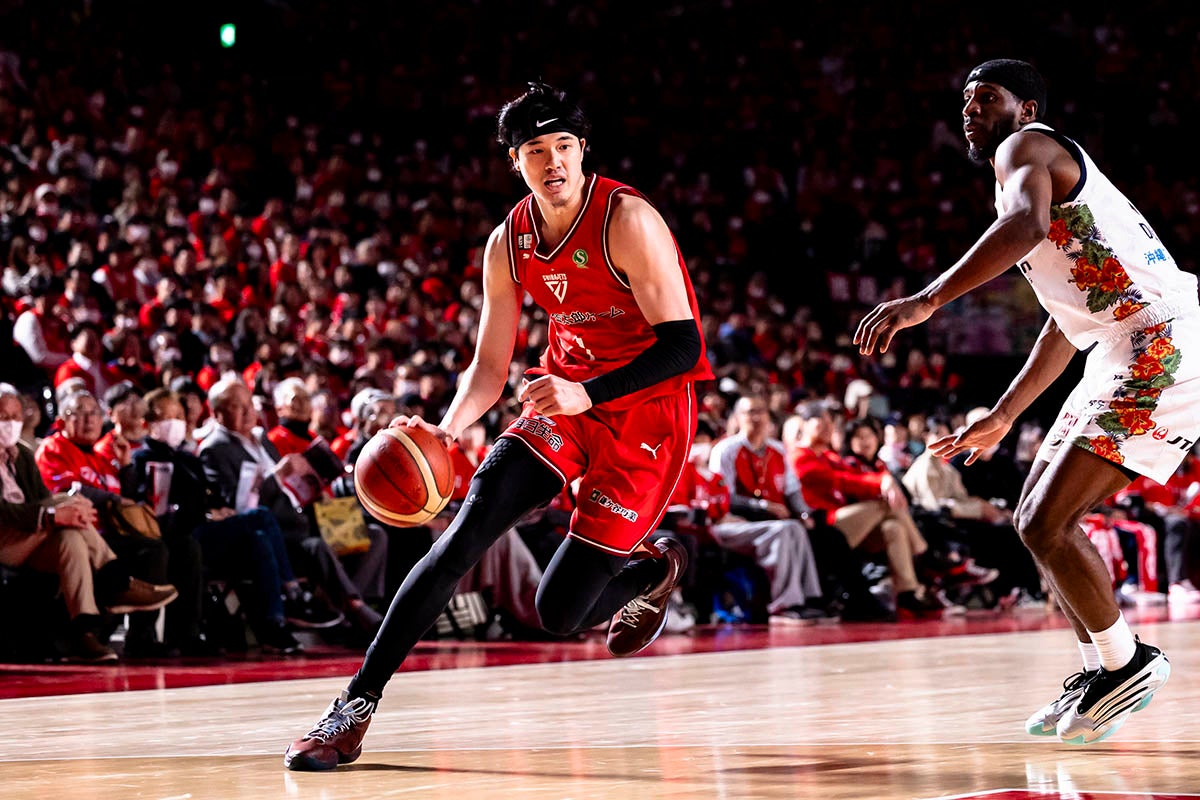 渡邊雄太選手（写真協力：Bリーグ）
