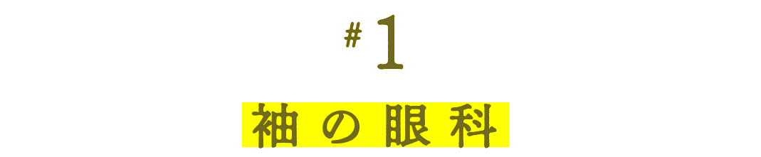 第１回 袖の眼科