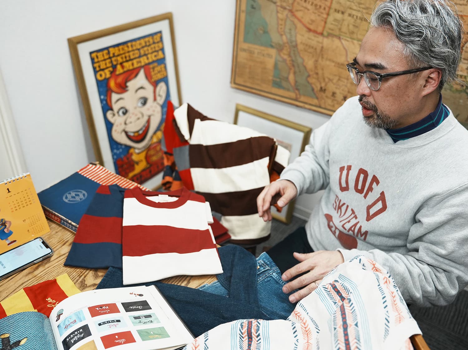 藤木将己コラム#01 1960年代のヴィンテージのボーダーTシャツを再現 