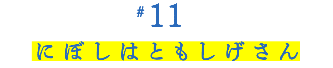 第11回 にぼしはともしげさん