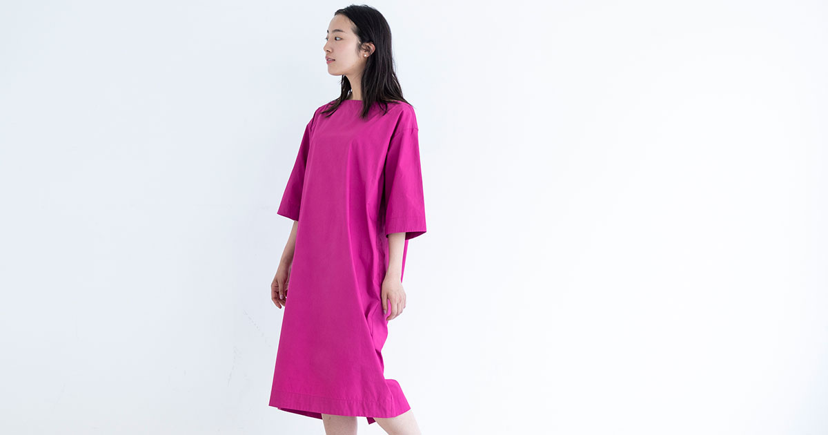 コットンブロード ワンピース - THE LIBRARY - weeksdays