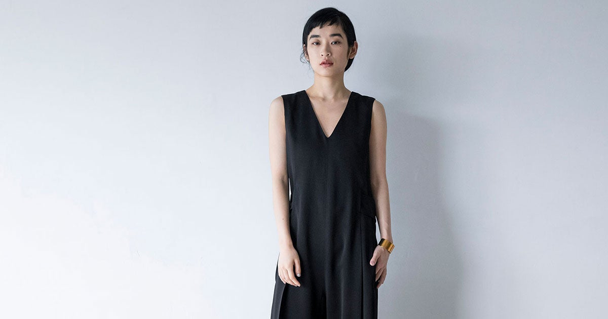 V-neck Jumpsuit - SAYAKA DAVIS - weeksdays