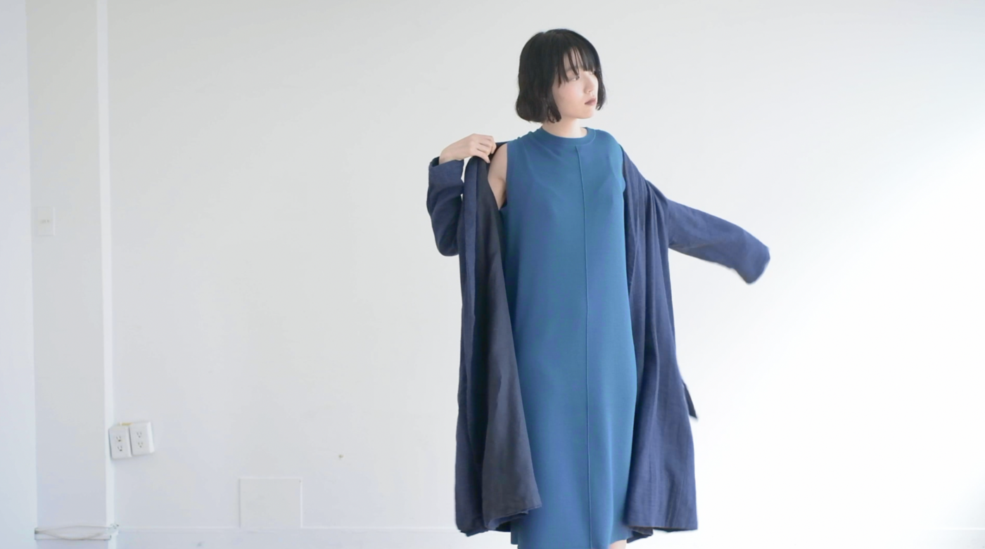 fog linen workのコートとオールインワン - weeksdays