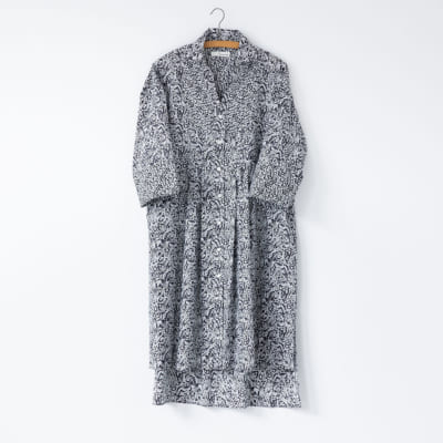 ミックスシャツワンピース・Glenjade×Lagos Laurel - t.yamai paris