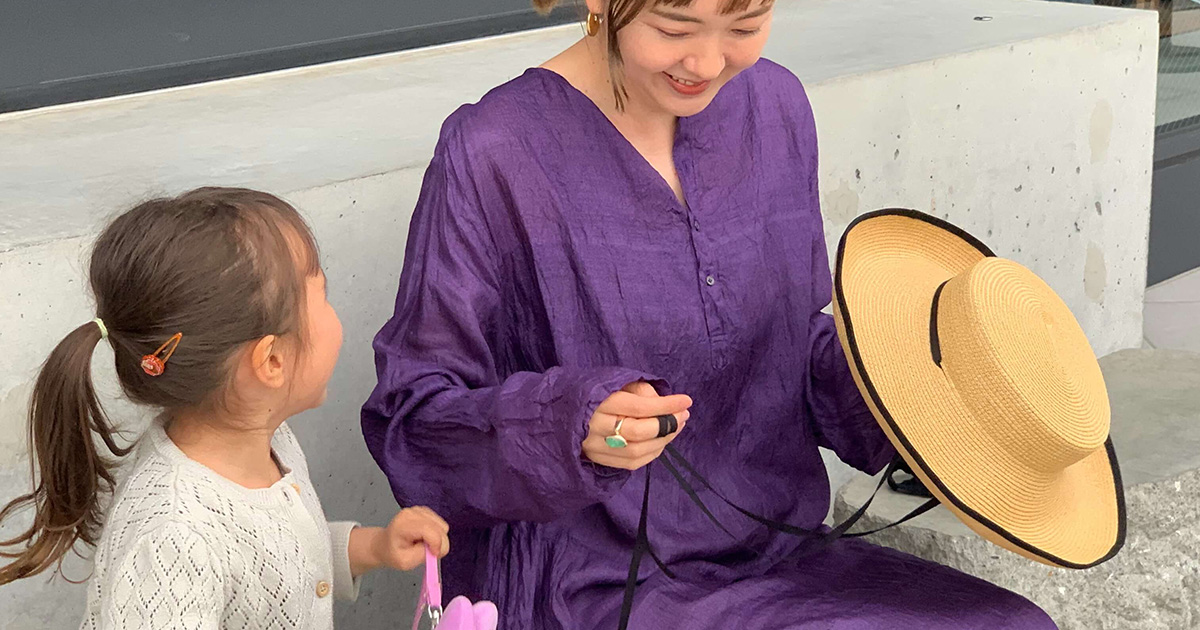 chisakiのあたらしい帽子、 それぞれの「似合いかた」。その1