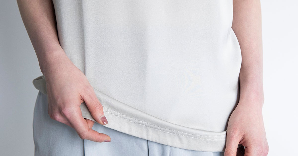DRESS HERSELFのシルクT、たとえばこんなコーディネート 伊藤まさこ