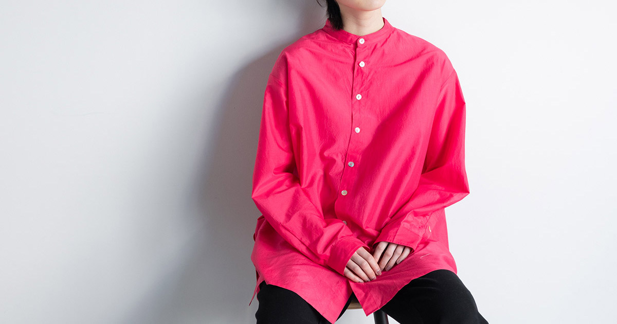 シルクコットンのシャツ - miiThaaii - weeksdays