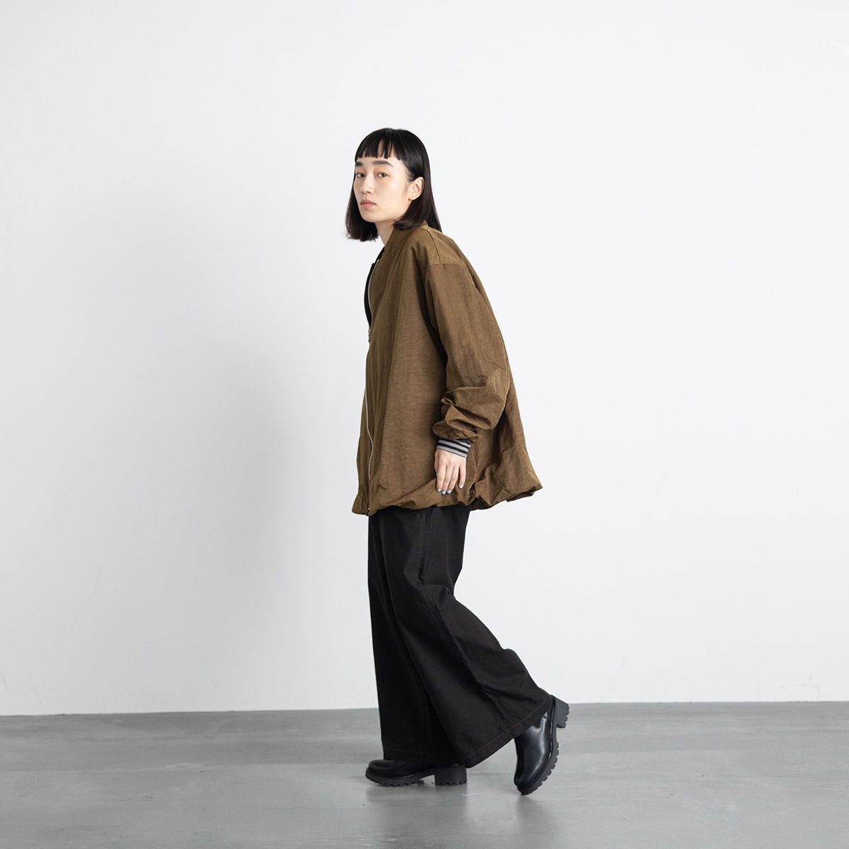 ALWELのボンバージャケット こんなコーディネートで 01 伊藤