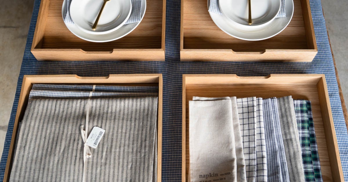 小ひきだし、あの人の使い方 fog linen workを訪ねました 伊藤まさこ