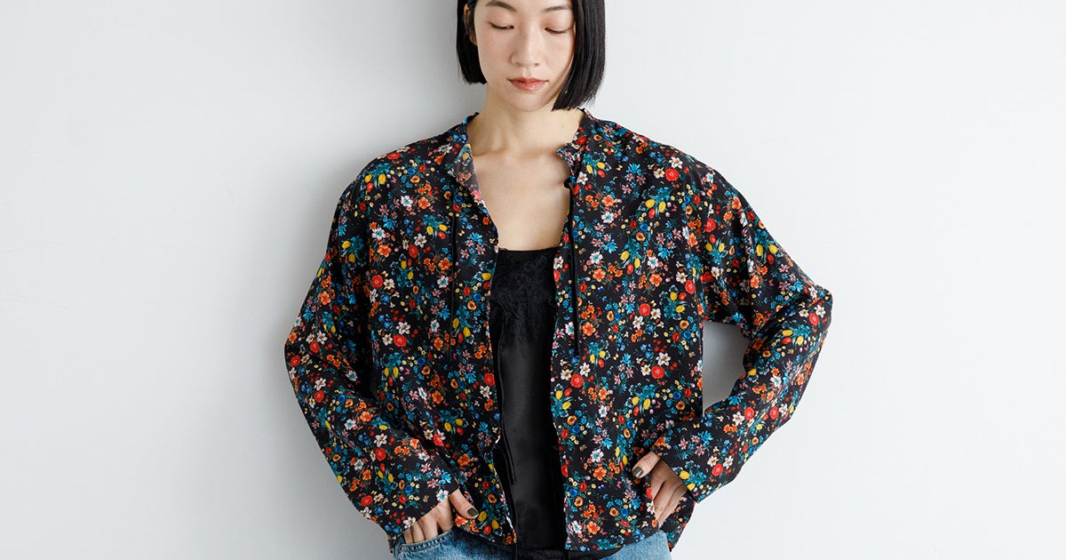 BLOUSE JACKET（FLOWER） - MEYAME - weeksdays