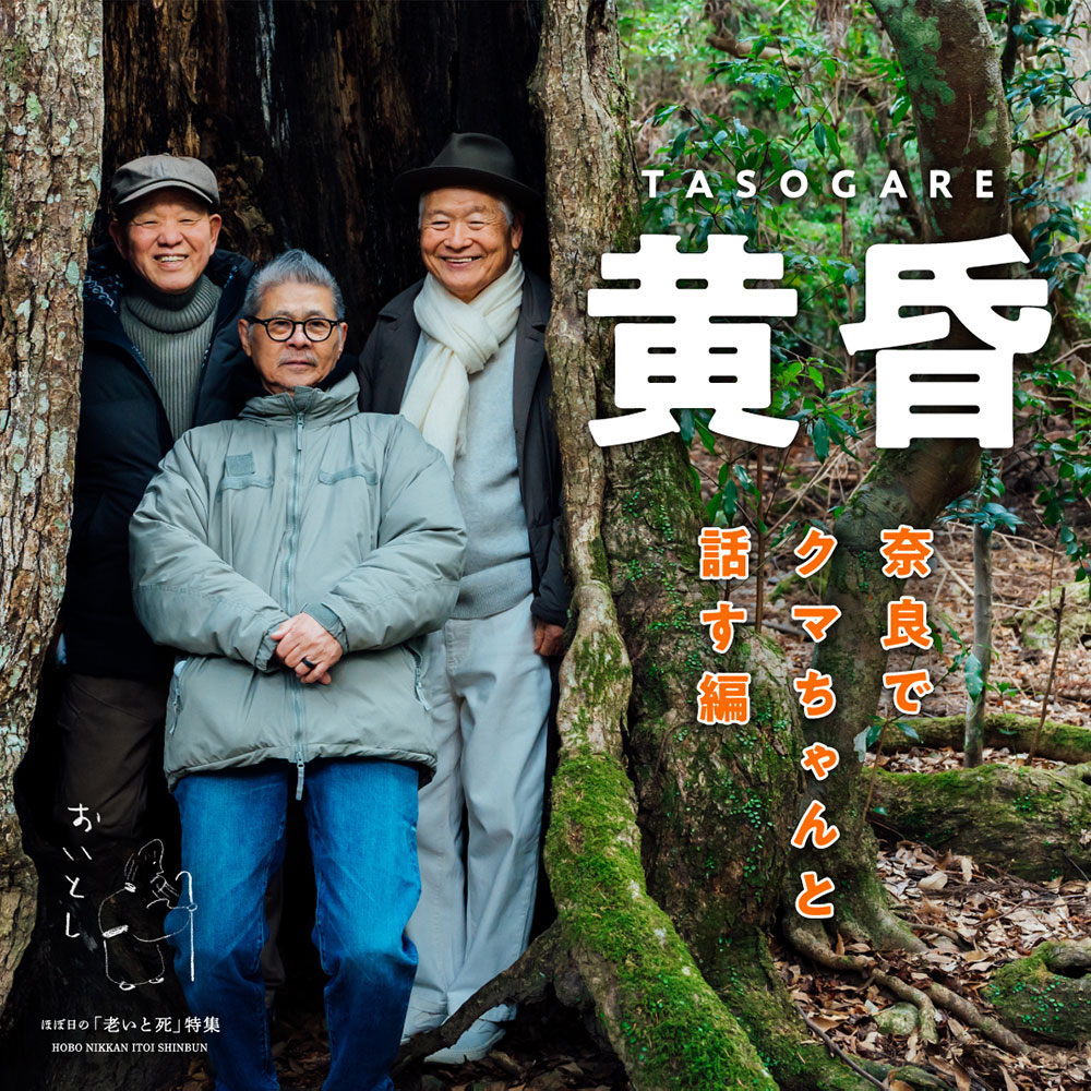 黄昏　奈良でクマちゃんと話す編