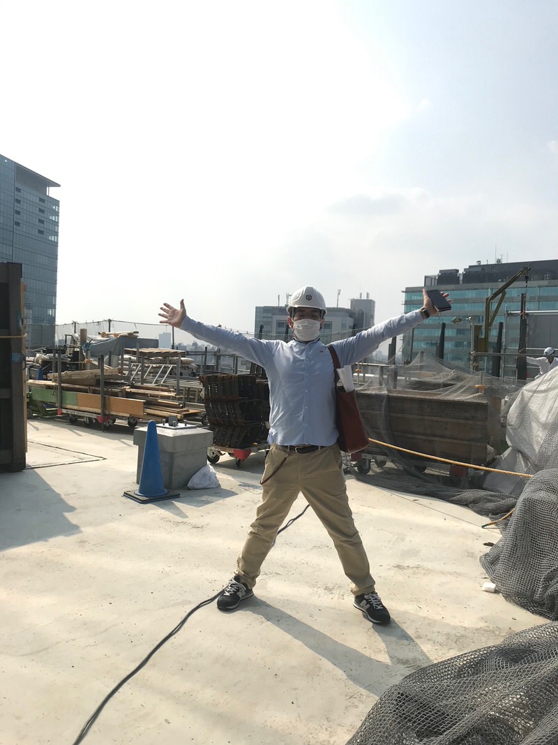 気持ちよさを表現する山下