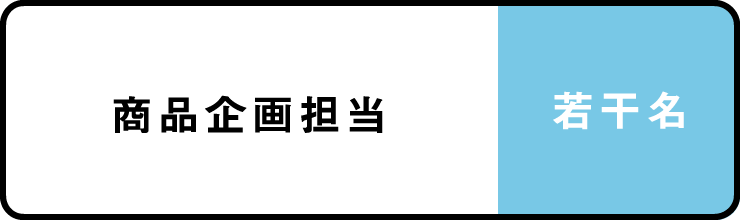 商品企画担当 若干名
