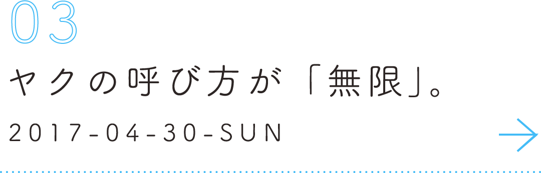 第３回 ヤクの呼び方が「無限」？