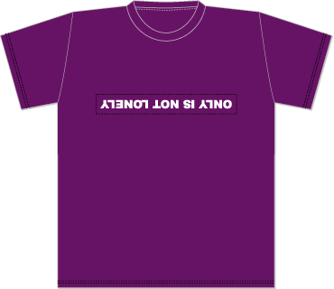Not Lonely Tシャツ RECTANGLE LOGO TEE WHITE | notlonely
