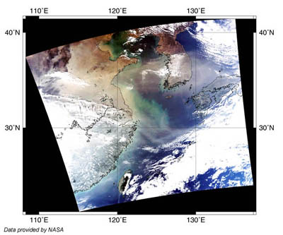 AsianDust©NASA