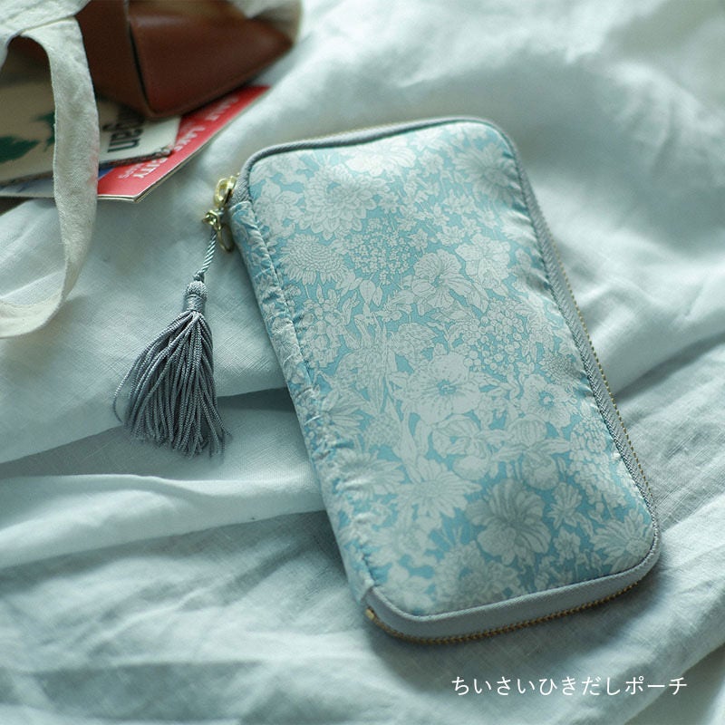 【未使用】LIBERTY リバティ Luna Meadow ひきだしポーチ　希少 LIBERTY FABRICS Luna Meadow - NICE TO MEET YOU SALE！- ほぼ日刊