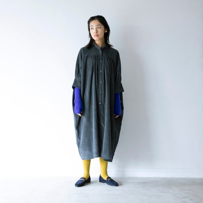 Honnete 3/4 SLV Gather Dress - NICE TO MEET YOU SALE！- ほぼ日刊 