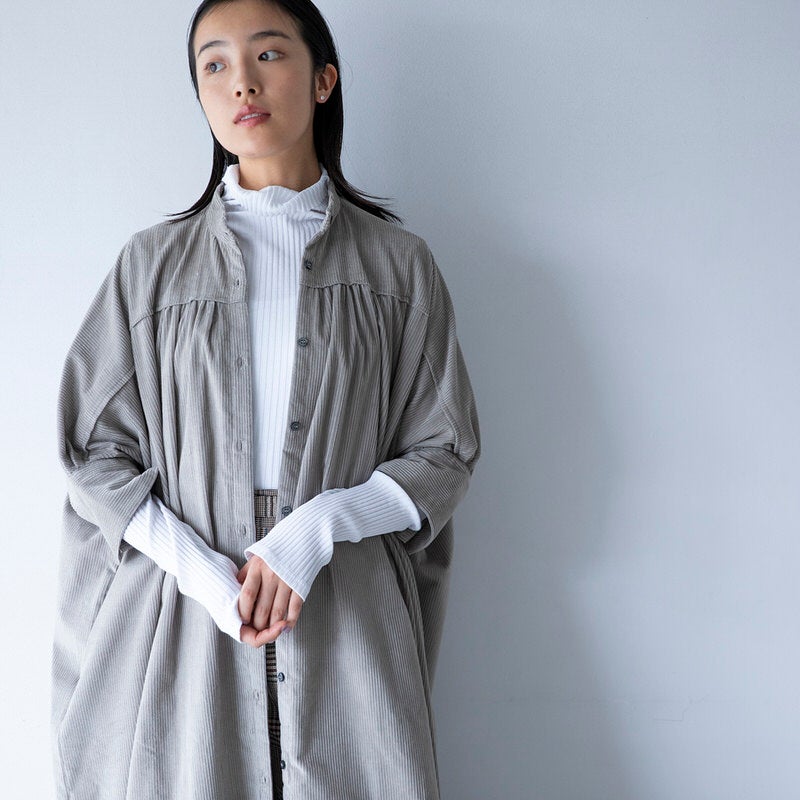 Honnete 3/4 SLV Gather Dress - NICE TO MEET YOU SALE！- ほぼ日刊 