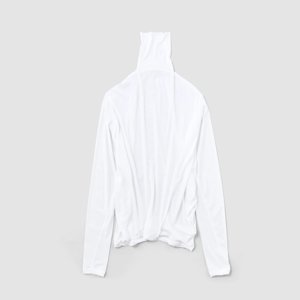 FIRO レディス ハイネックトップ オフホワイト